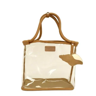 Play and store Torba plażowa transparentna Taupe