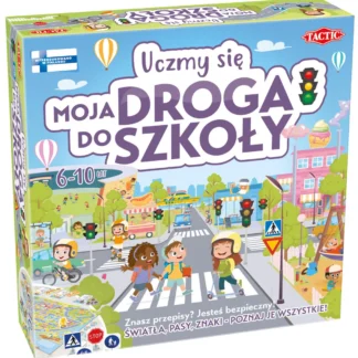 Tactic Games Uczymy się. Moja droga do szkoły - edukacyjna gra planszowa