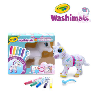 Crayola Figurka do malowania i mycia duża - Washimals Jumbo Pets Kucyk Elvis