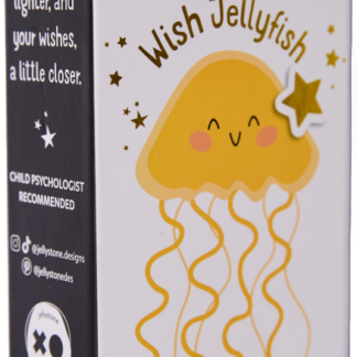 Jellystone Designs Wish Jellyfish, sensoryczna meduza, gniotek, żółta