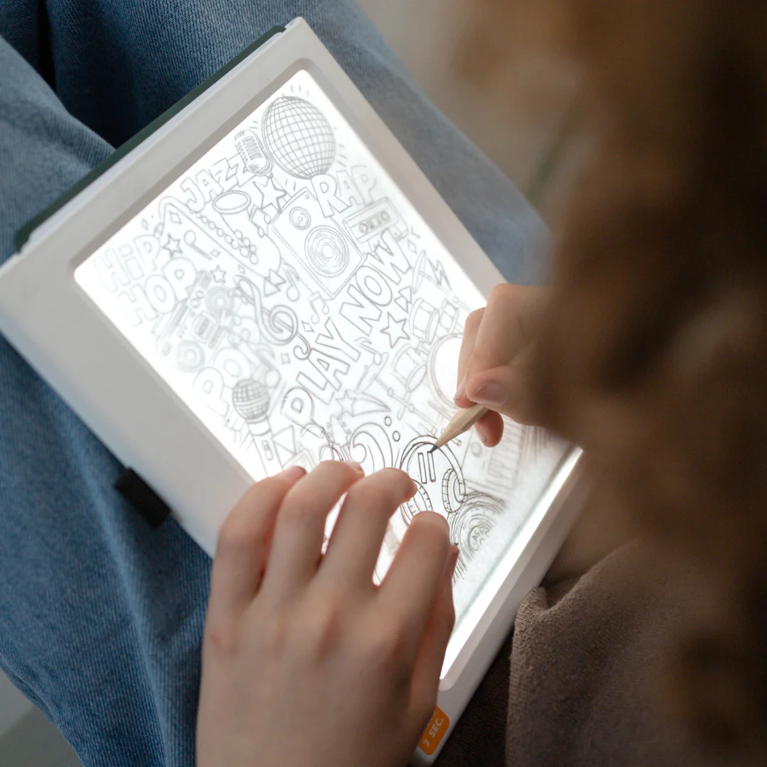 Kidywolf K-DRAW PAD Podświetlany tablet - obrazek 9
