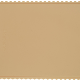 KiddiKutter Antypoślizgowa deska do krojenia dla dzieci, silikonowa CREAM