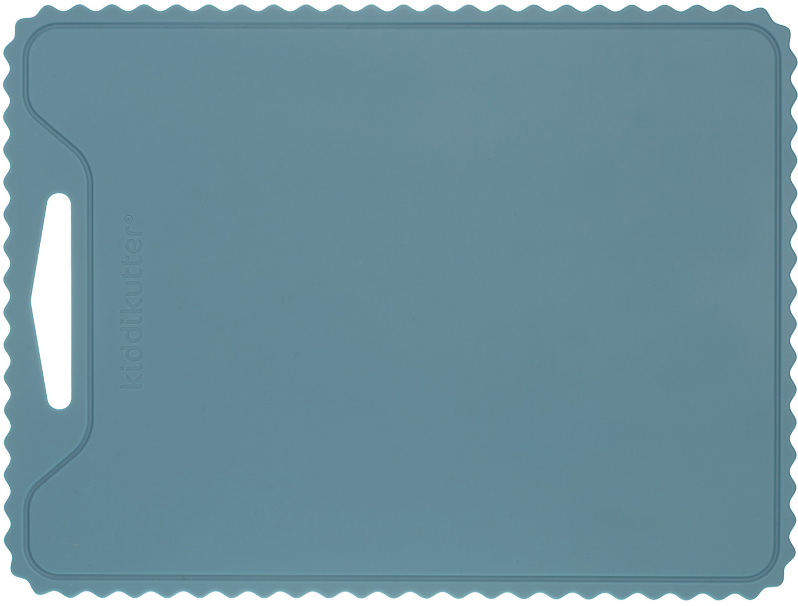 KiddiKutter Antypoślizgowa deska do krojenia dla dzieci, silikonowa SKY BLUE