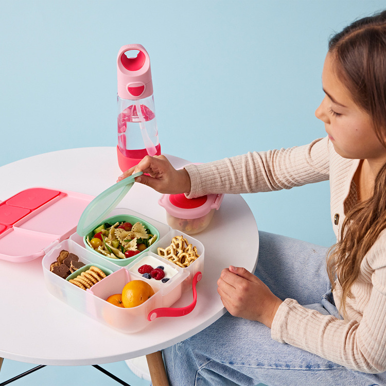 B.box Silikonowy pojemnik z pokrywką do lunchboxa Forest - obrazek 9