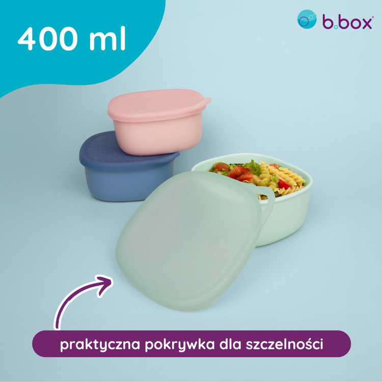 B.box Silikonowy pojemnik z pokrywką do lunchboxa Forest - obrazek 8