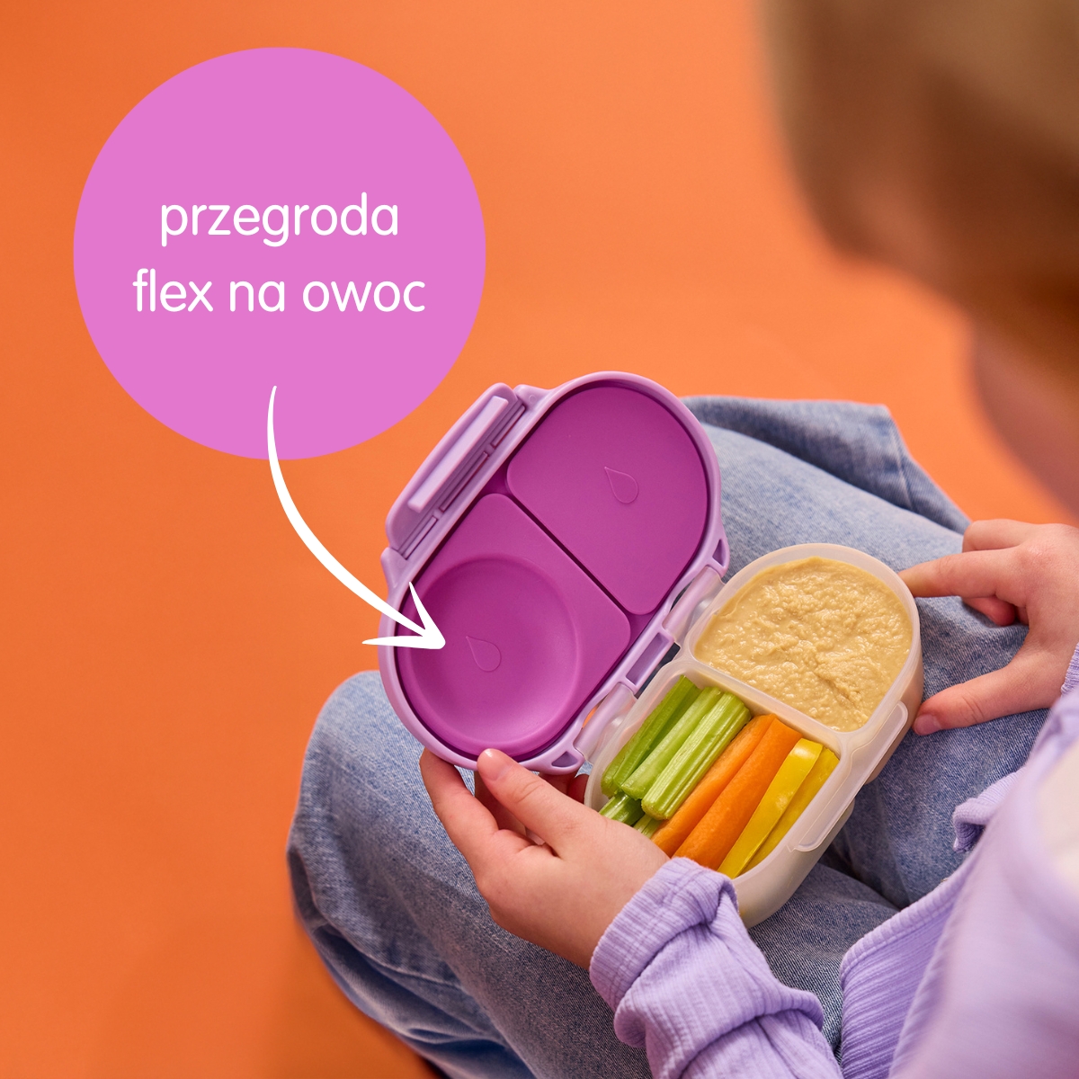 B.box Snackbox Pojemnik na przekąski Night Vision - obrazek 5
